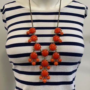 Orange Red Bubble necklace